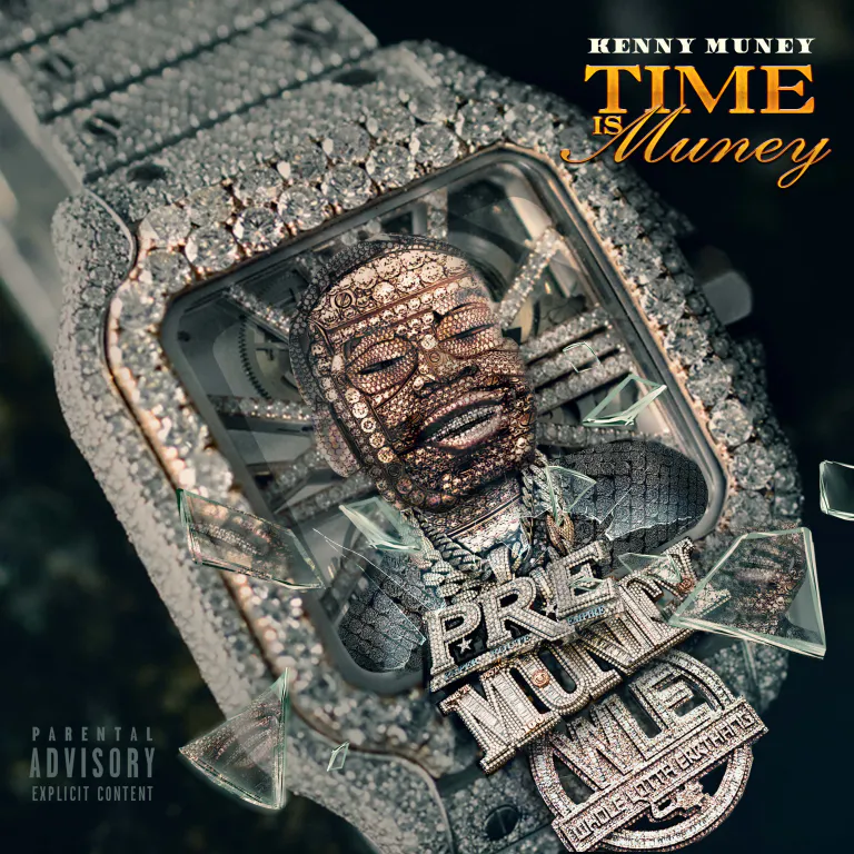 Kenny Muney - Time Is Muney - Album Cover Art - Front Cover